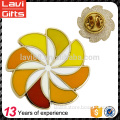 Hot Sale High Quality Factory Price Wholesale Custom Flower Metal Lapel Pin Badge From China